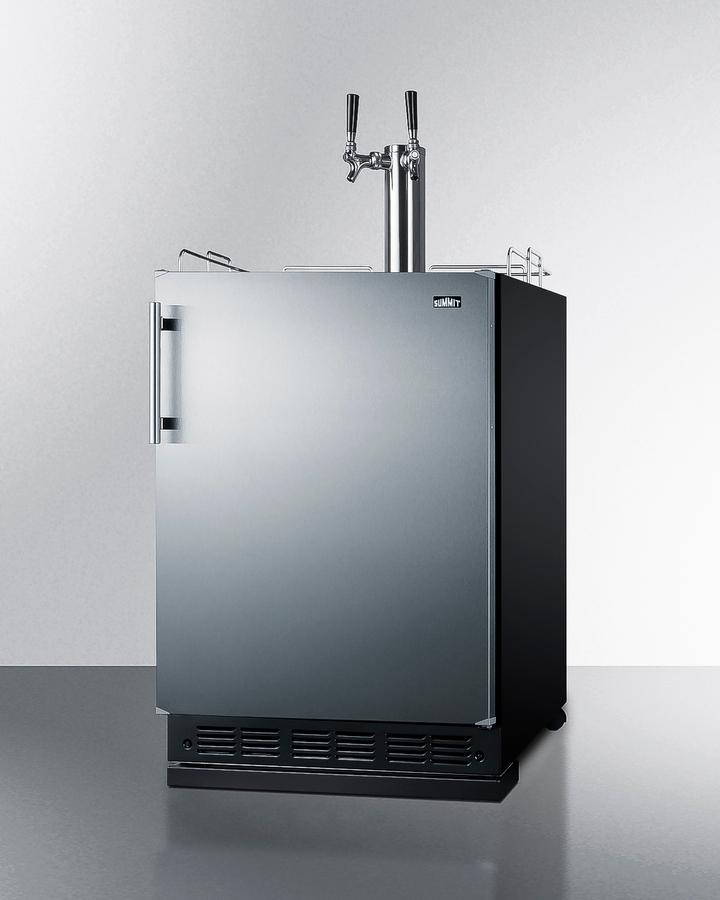 SUMMIT SBC7BRS Summit 24"" Wide Beer Kegerator