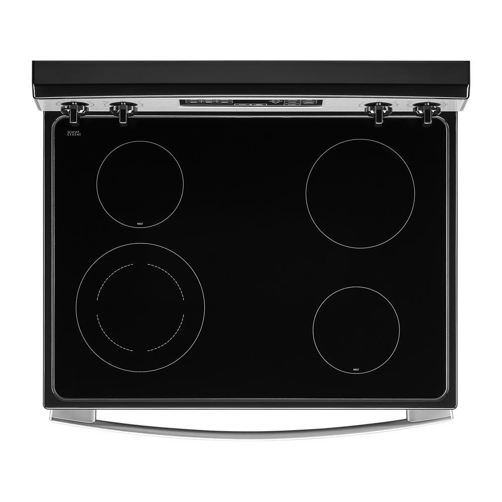 AMANA AER6603SMS 30-inch Amana Electric Range With Extra-large Oven Window