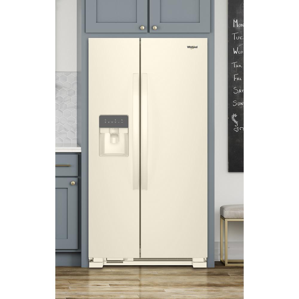 WHIRLPOOL WRS311SDHT Whirlpool 33-inch Wide Side-by-side Refrigerator - 21 Cu. Ft. - ...