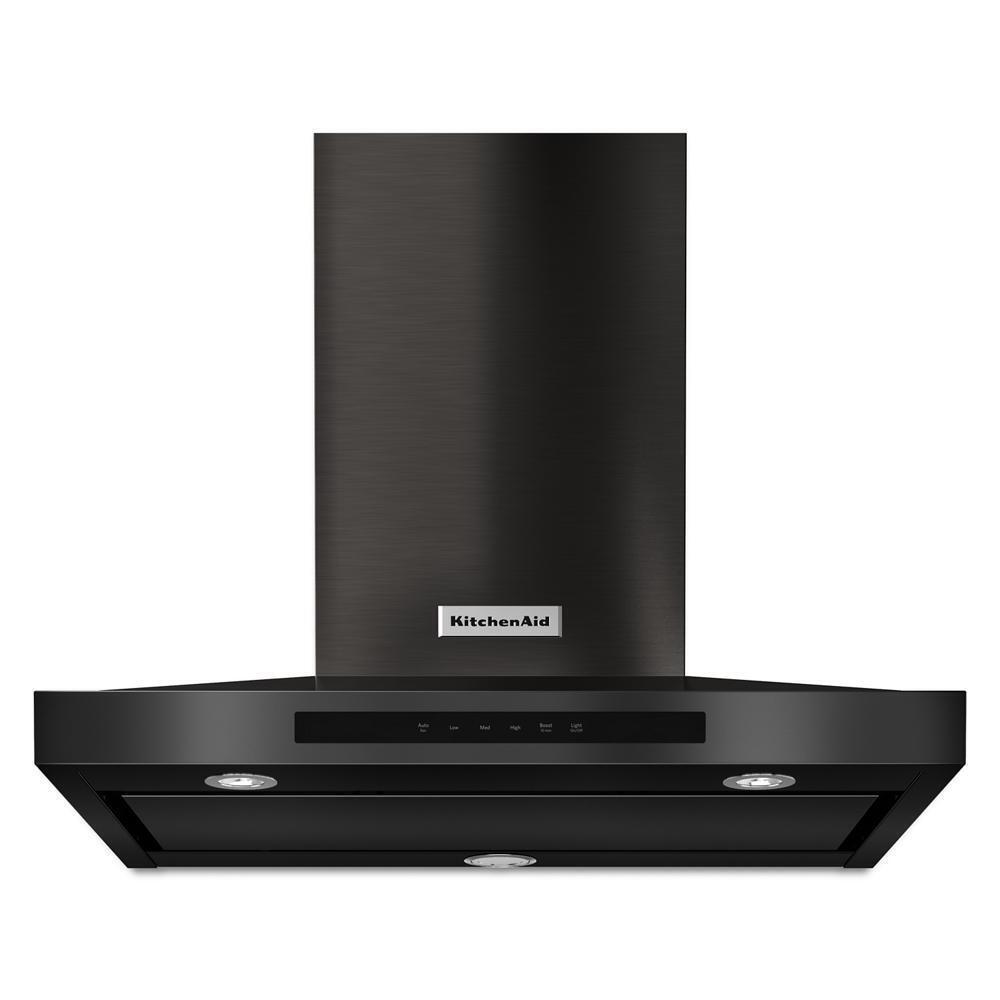 KITCHENAID KVWB600HBS Kitchenaid 30"" Wall-mount, 3-speed Canopy Hood - Black Stainless