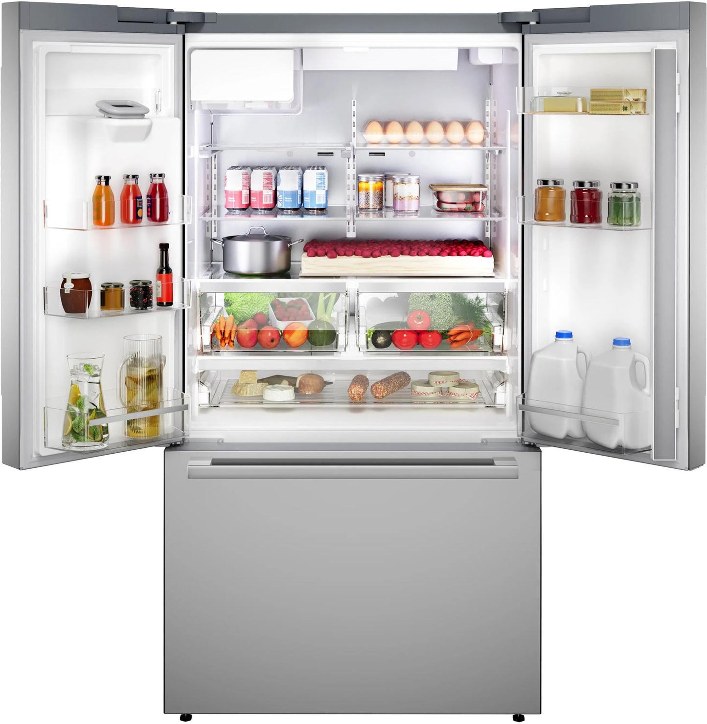 BOSCH B36FD52SNS 500 Series French Door Bottom Mount Refrigerator 36"" Stainless STEE...