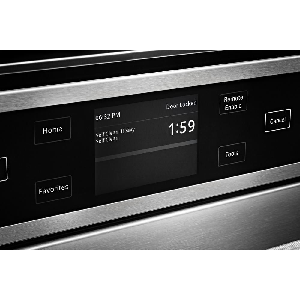 KITCHENAID KOSC504PPS KitchenAid 24"" Smart Single Wall Oven With True Convection