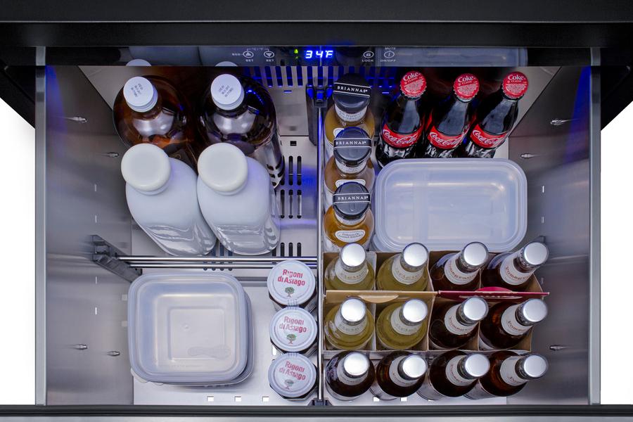 SUMMIT SPR275OS2D Summit 27"" Wide 2-drawer All-refrigerator