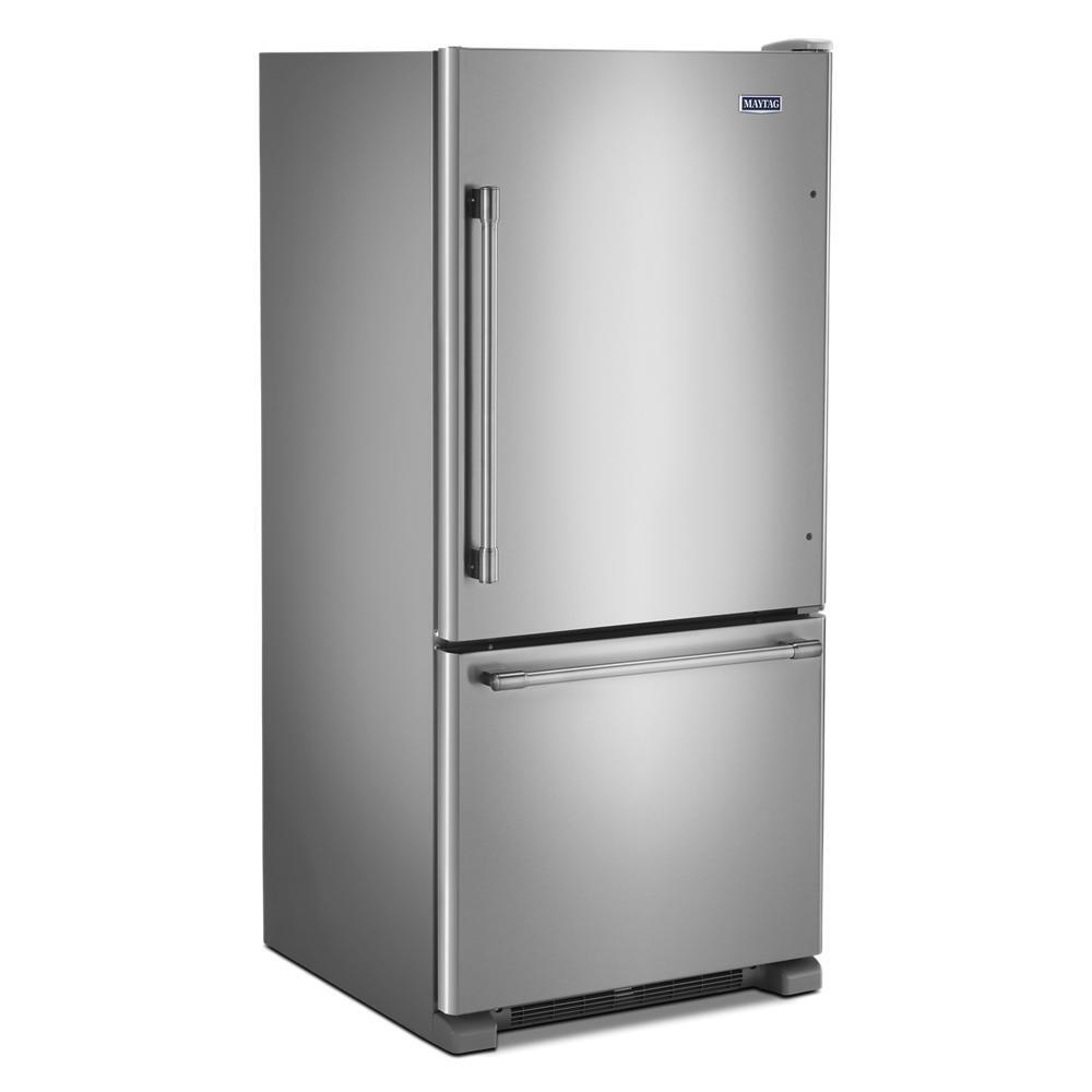 MAYTAG MBF1958FEZ Maytag 30-inch Wide Bottom Mount Refrigerator - 19 Cu. Ft. - FIN...
