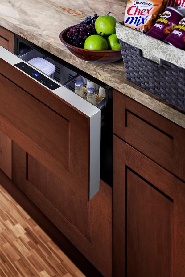SUMMIT SDR24 Summit 24"" Wide Built-in Drawer Refrigerator