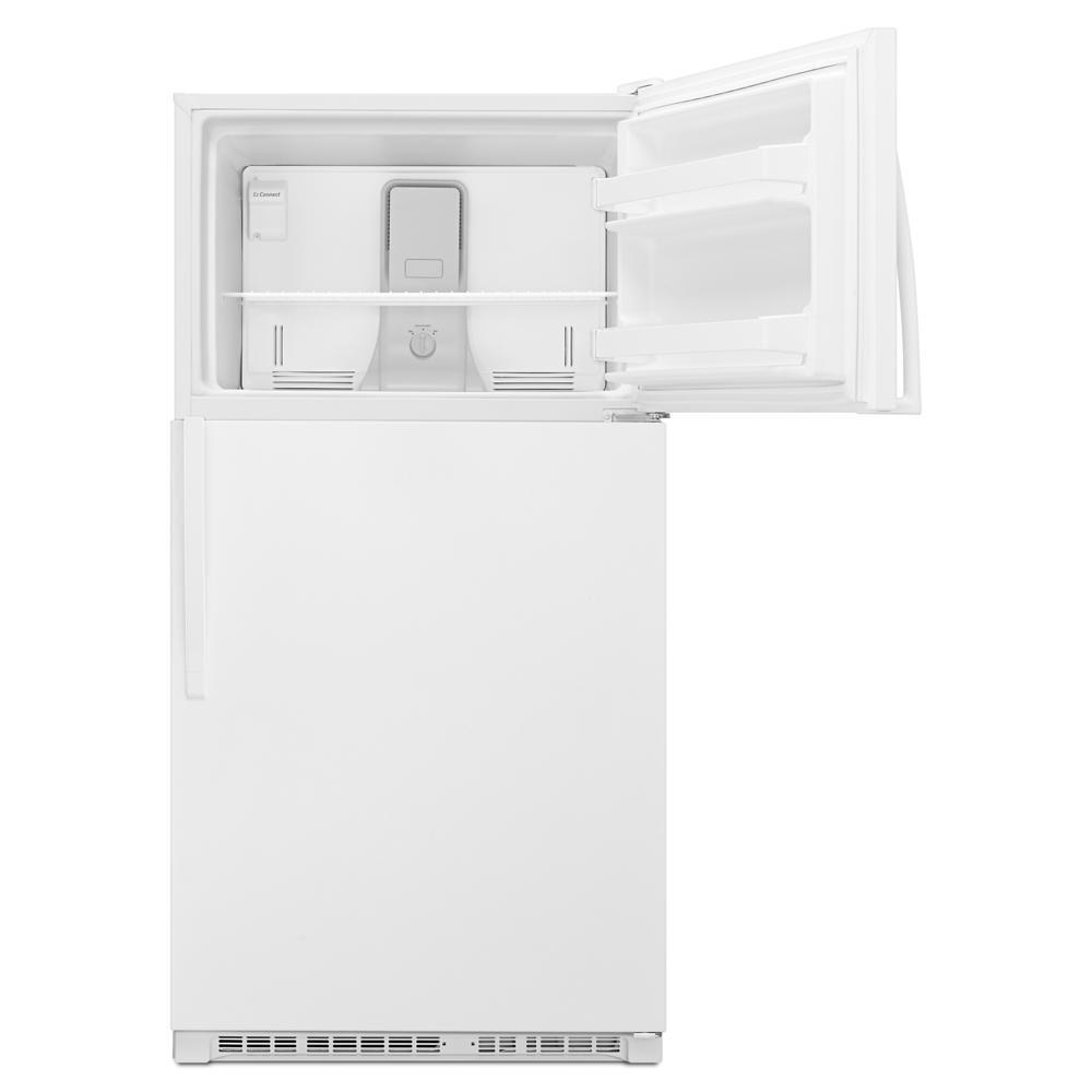 WHIRLPOOL WRT311FZDW White Whirlpool 33"" Wide Top-freezer Refrigerator With Ez CONNEC...