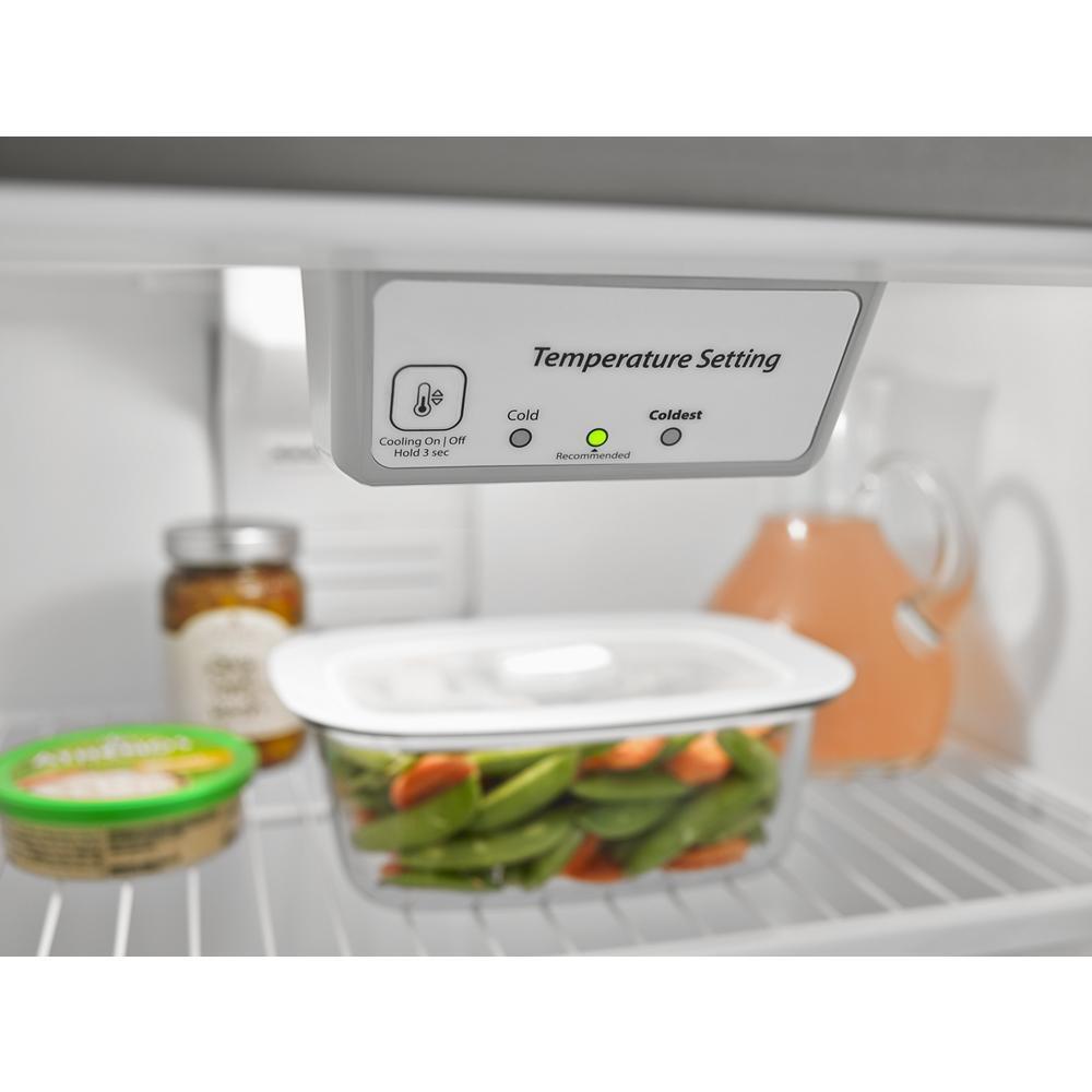 AMANA ART308FFDM Monochromatic Stainless Steel Amana 18 Cu. Ft. Top-freezer REFRI...