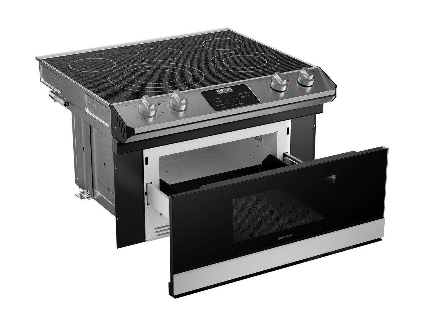 SHARP STR3065HS Sharp Smart Radiant Rangetop With Microwave Drawer Oven