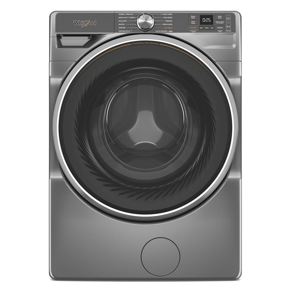 WHIRLPOOL WFW6720RR 5.0 Cu. Ft. Smart Front Load Energy Star Washer With the FRESHFL...