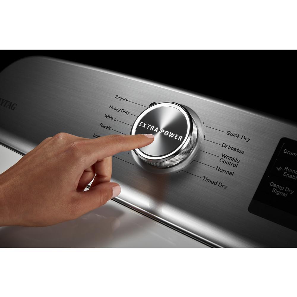 MAYTAG MED6230HW Smart Capable Top Load Electric Dryer With Extra Power Button - 7.4...