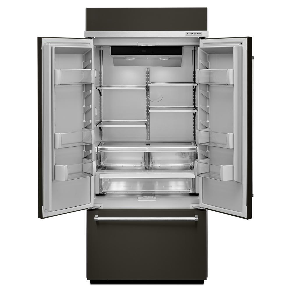 KITCHENAID KBFN506EBS Kitchenaid 20.8 Cu. Ft. 36"" Width Built In Stainless Steel FRENC...