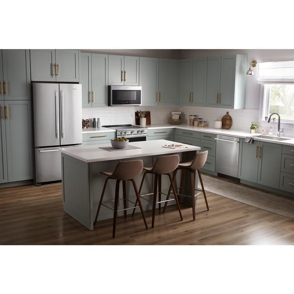 WHIRLPOOL WEEA25H0HZ Whirlpool 6.4 Cu. Ft. Smart Contemporary Handle Slide-in ELECTRI...