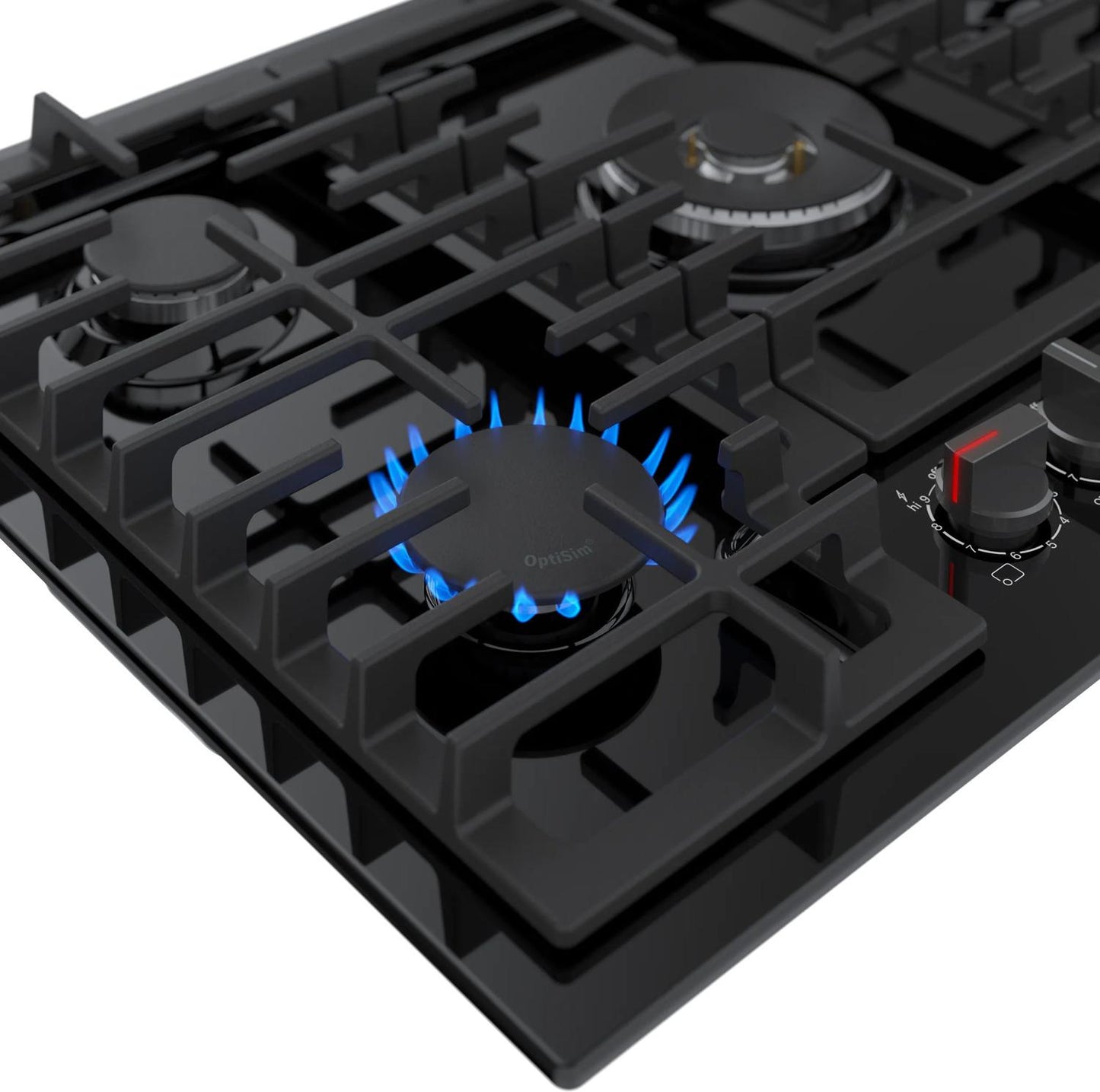 BOSCH NGM8049UC Bosch 800 Series Gas Cooktop 30"" Black Ngm8049uc