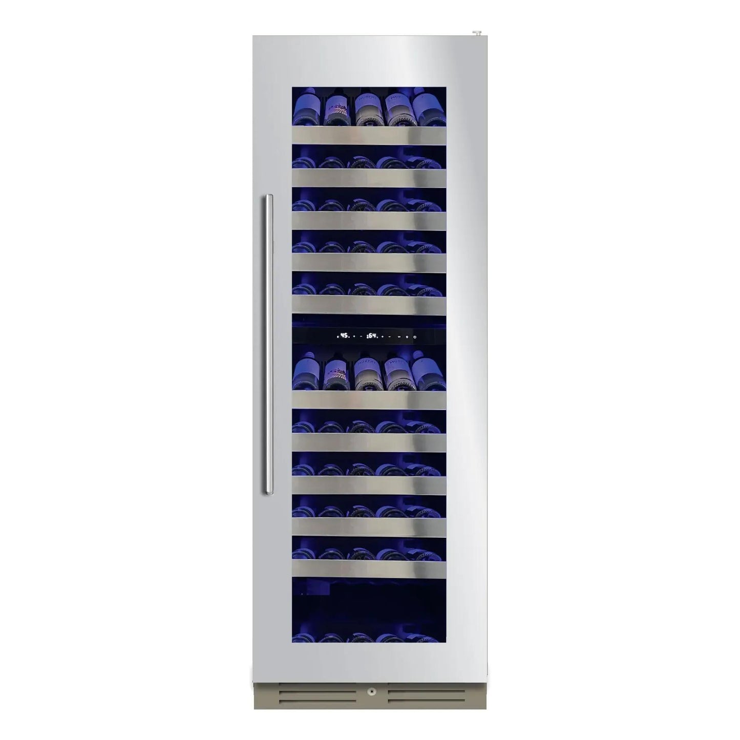 XO APPLIANCE XOU2470WDZGS XO Appliance Tall Dual Zone Wine Ss Glass
