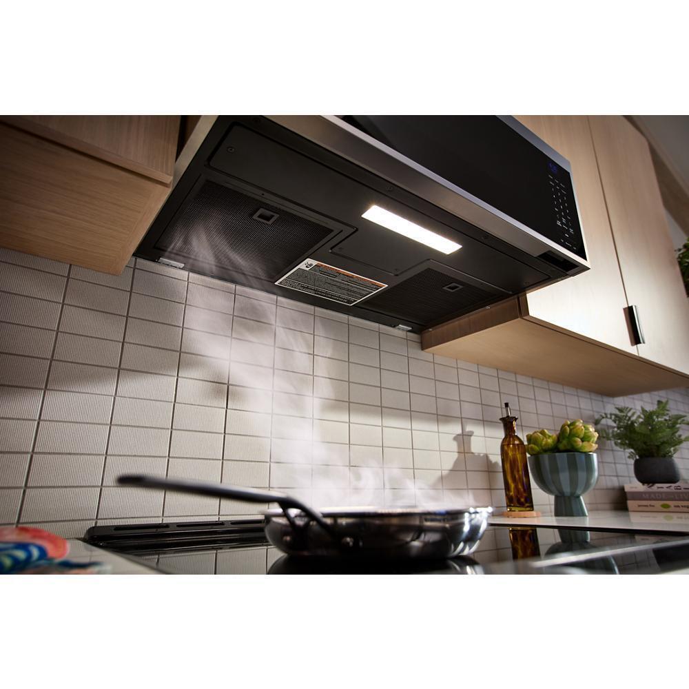 KITCHENAID KMML550RPS Smart Low Profile Microwave Hood Combination With Dual Fan Ventilation