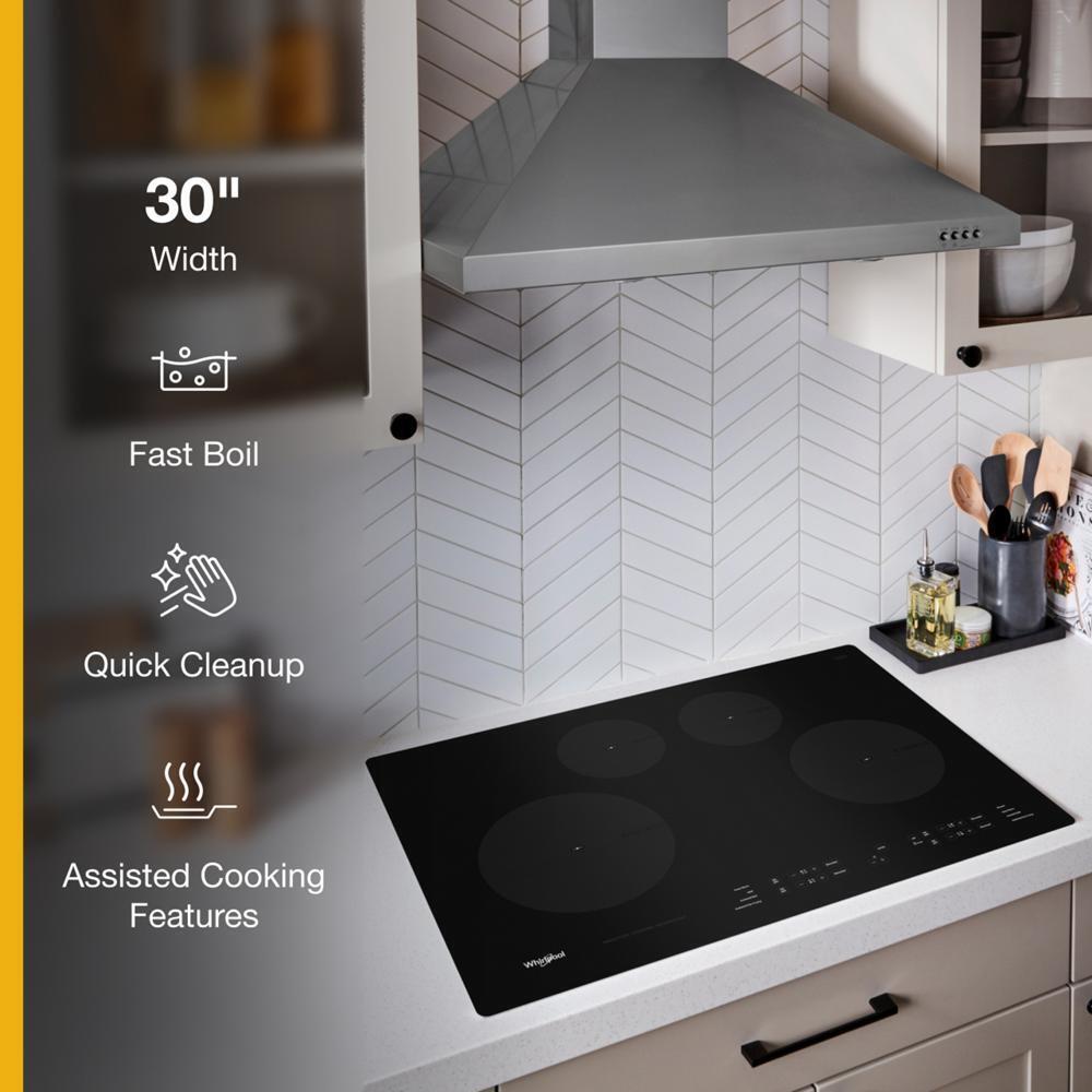 WHIRLPOOL WCI55US0JB Whirlpool 30-inch Induction Cooktop