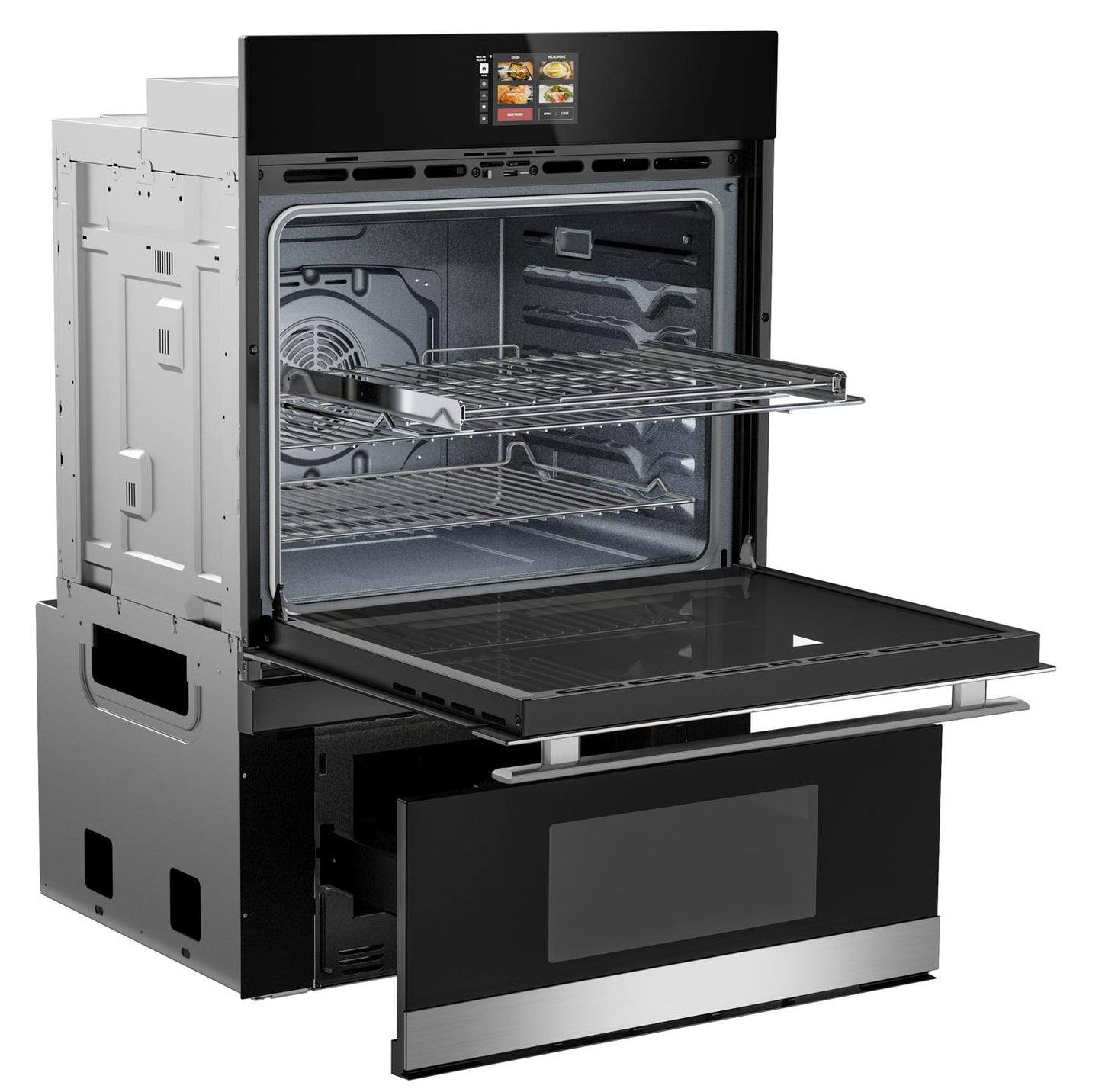 SHARP SWB3085HS Sharp Convection Wall Oven With Microwave Drawer Oven
