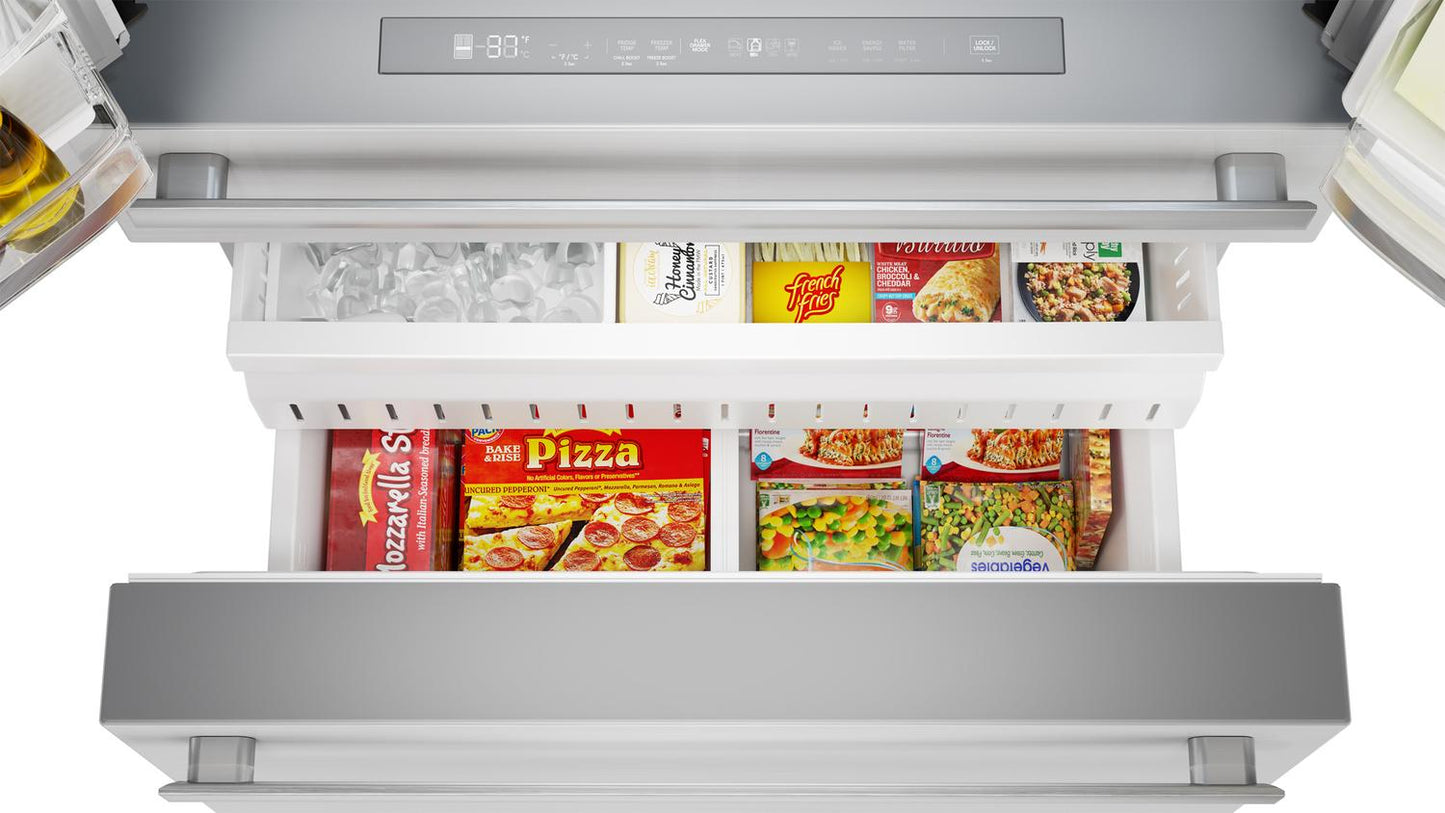 SHARP SJG2254FS Sharp French 4-door Refrigerator With Dispenser