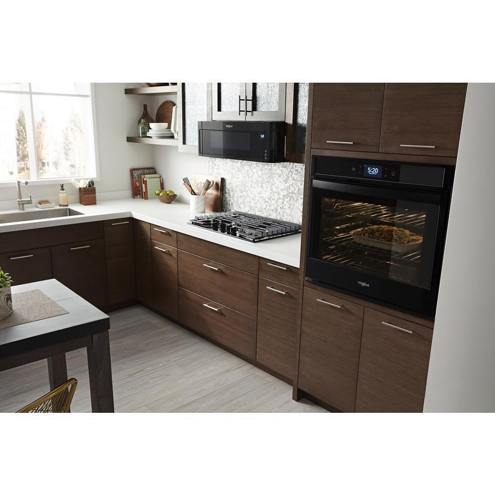 WHIRLPOOL WCG55US0HB Whirlpool 30-inch Gas Cooktop With Ez-2-lift Hinged CAST-IRO...