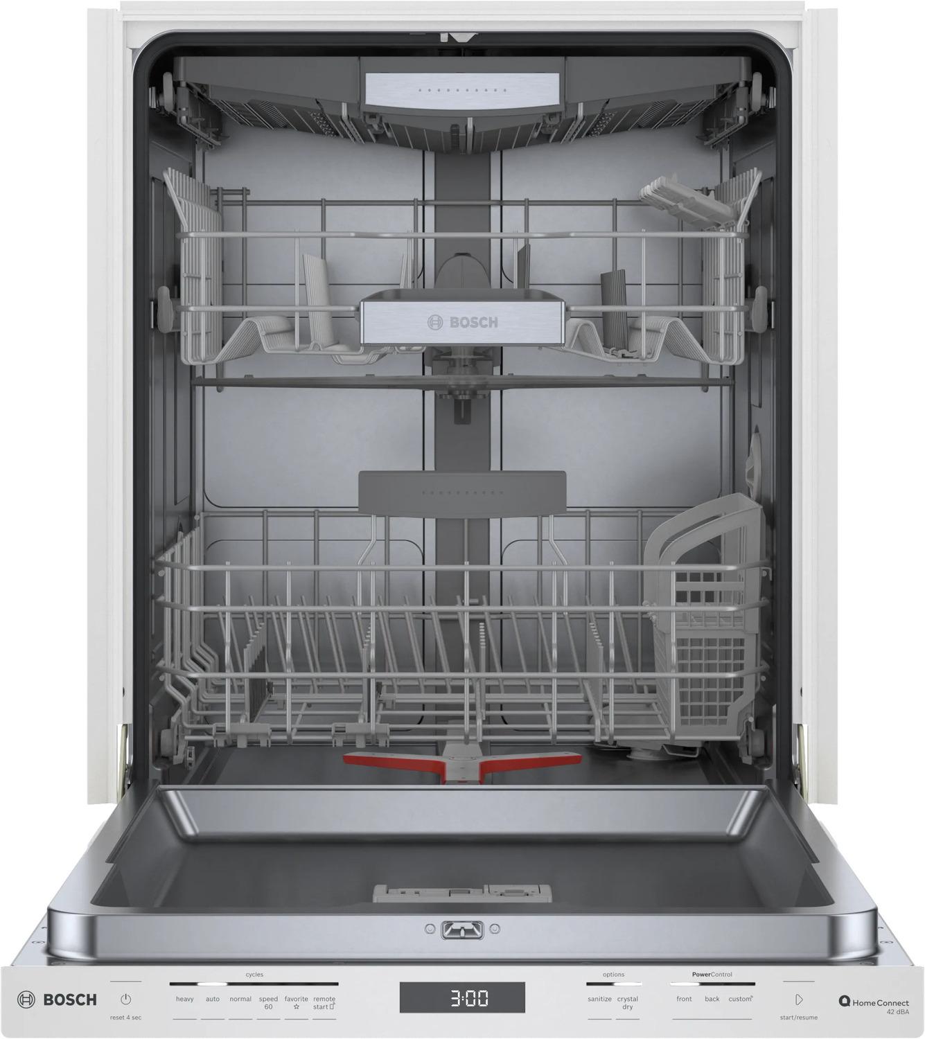 BOSCH SHP78CM2N Bosch 800 Series Dishwasher 24"" White
