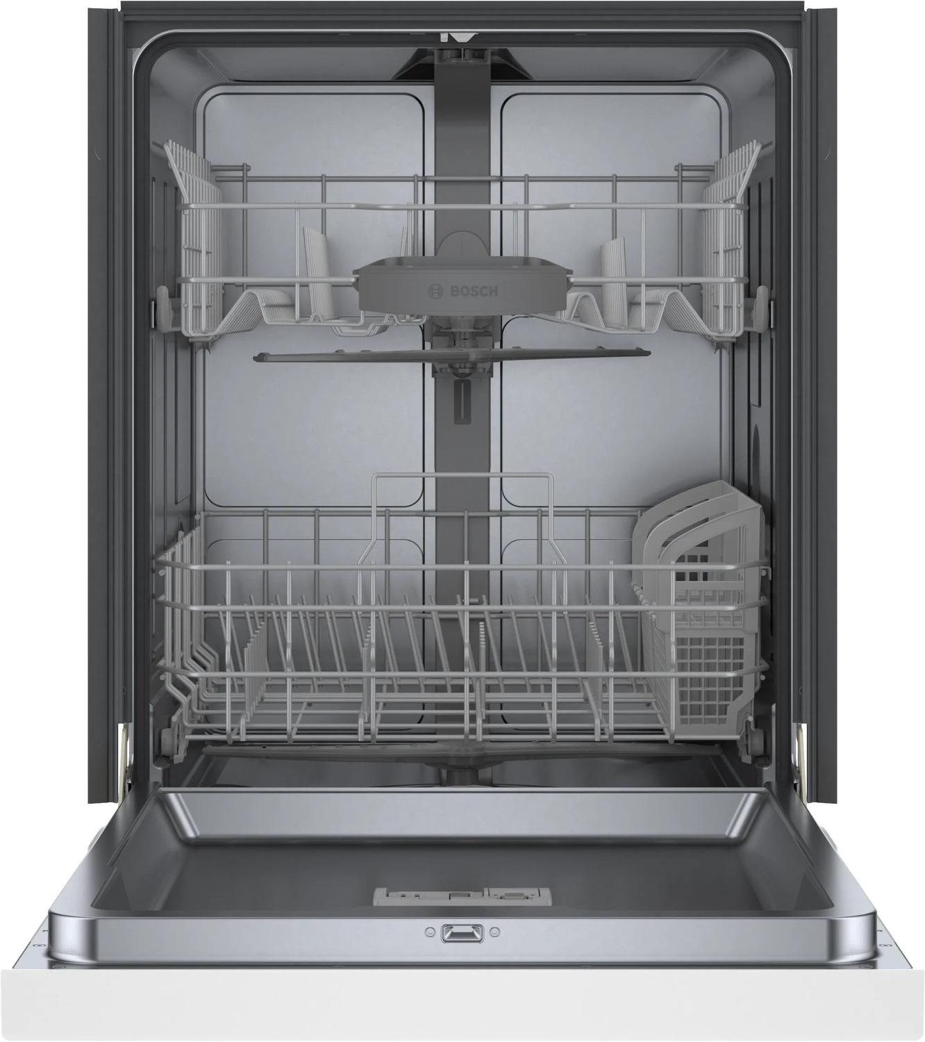 BOSCH SHE41CM2N Bosch 300 Series Dishwasher 24"" White She41cm2n