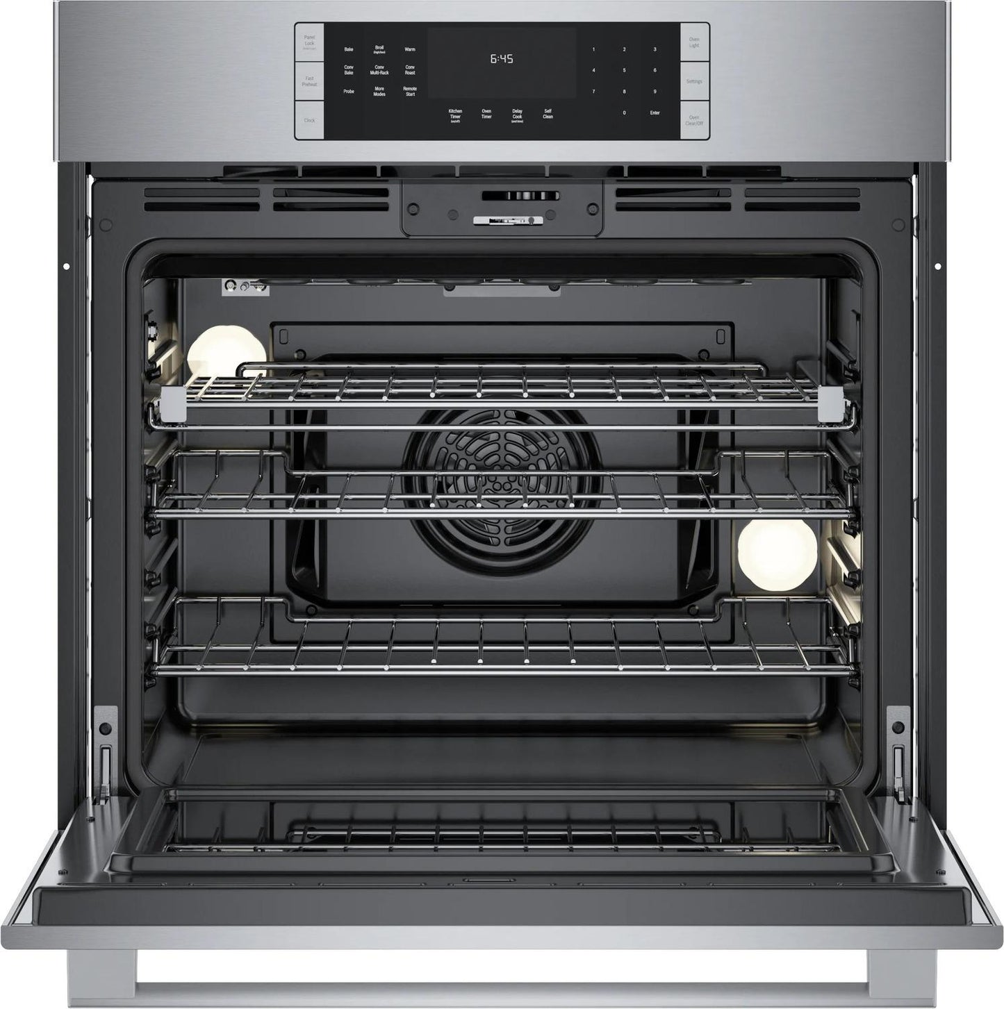 BOSCH HBL8454UC Bosch 800 Series Single Wall Oven 30'' Stainless Steel Hbl8454uc