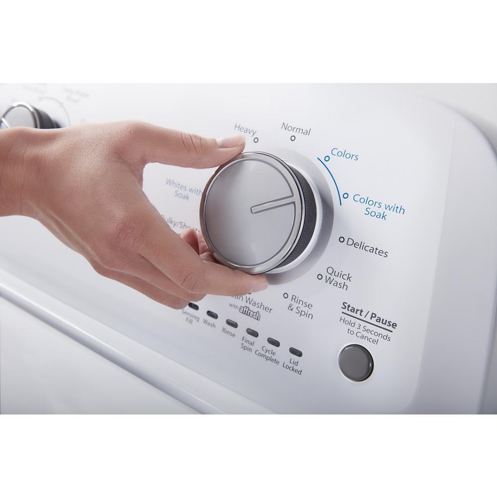 WHIRLPOOL WTW4850HW Whirlpool 3.9 Cu. Ft. Top Load Washer With Soaking Cycles, 12 CY...