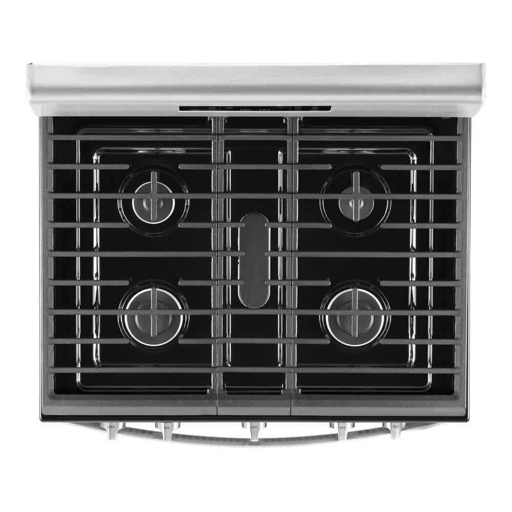 WHIRLPOOL WFG525S0JZ 5.0 Cu. Ft. Whirlpool Gas Range With Center Oval Burner
