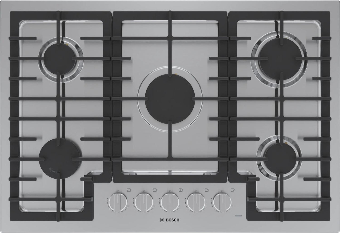 BOSCH NGM5059UC Bosch 500 Series Gas Cooktop 30"" Stainless Steel Ngm5059uc