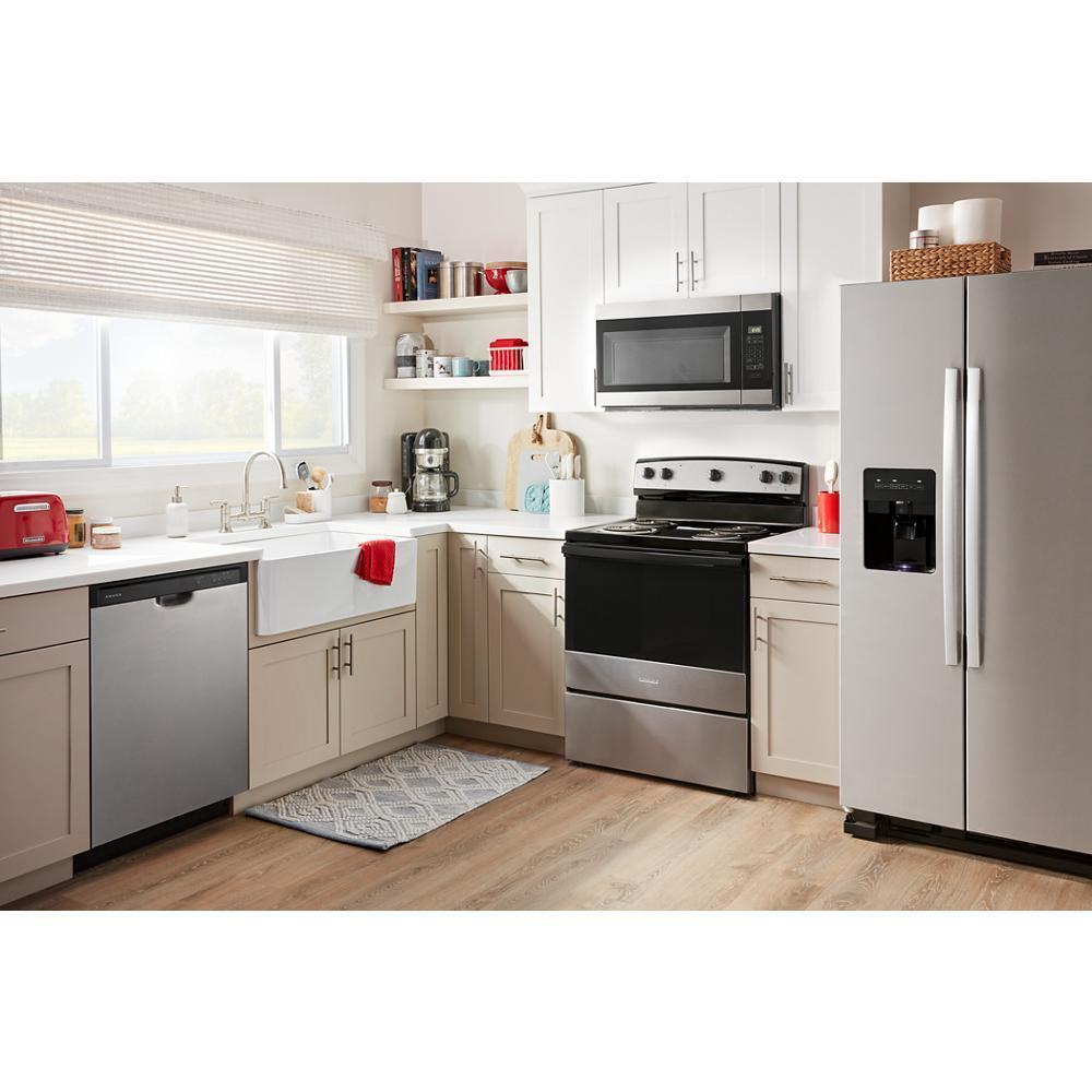 AMANA ACR4203MNS Amana 30-inch Electric Range With Easy-clean Glass Door