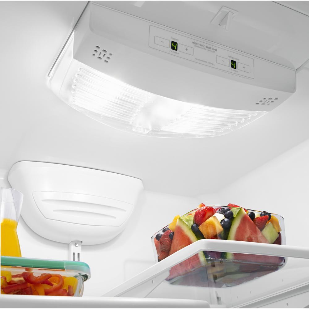WHIRLPOOL WRB329DMBW Whirlpool 19 Cu. Ft. Bottom-freezer Refrigerator With Freezer Drawer