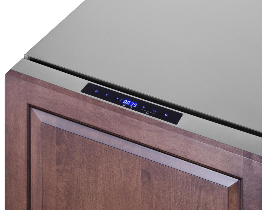 SUMMIT SPRF34D Summit 24"" Wide 2-drawer Refrigerator-freezer