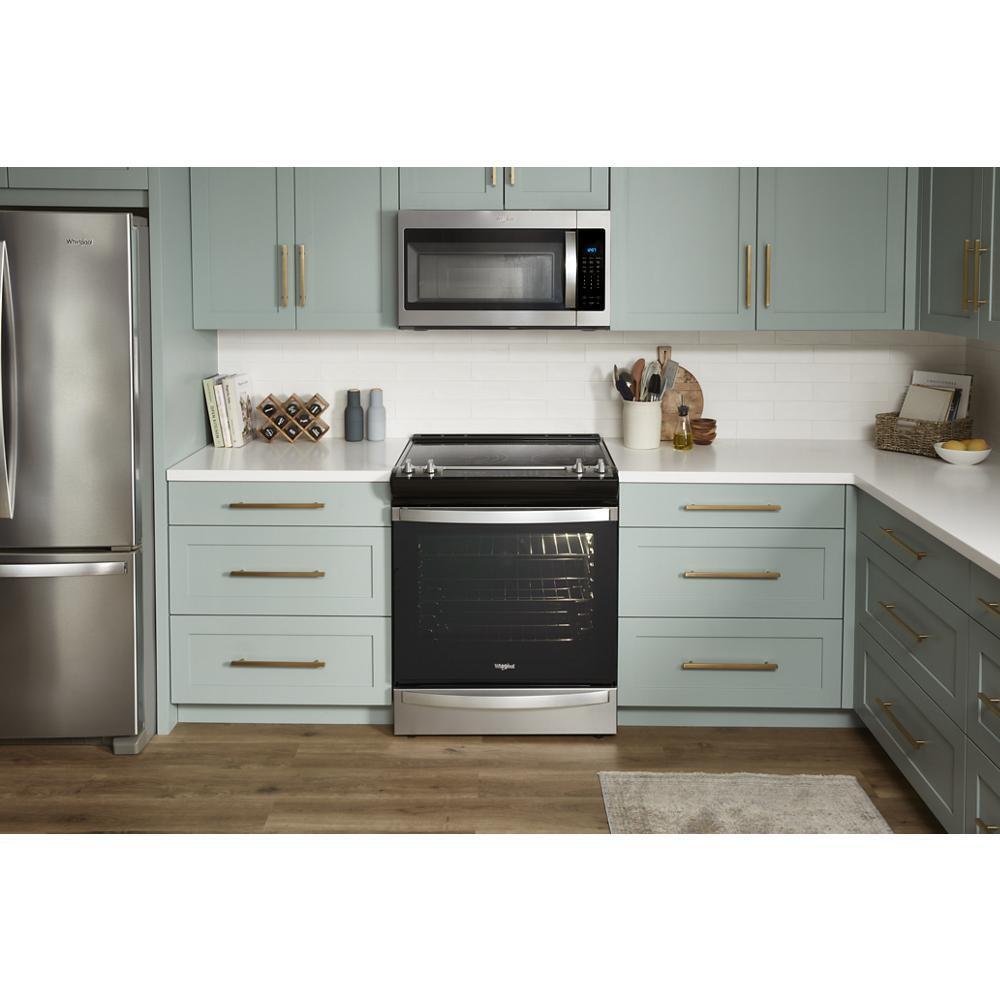 WHIRLPOOL WEE745H0LZ 6.4 Cu. Ft. Whirlpool Electric 7-in-1 Air Fry Oven