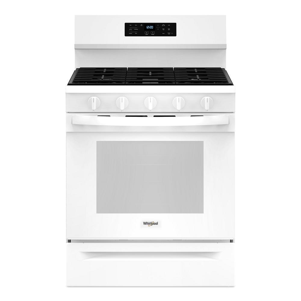 WHIRLPOOL WFGS5030RW 30-inch Gas Range With Air Fry and Air Baking, Self Cleaning, RAPID...