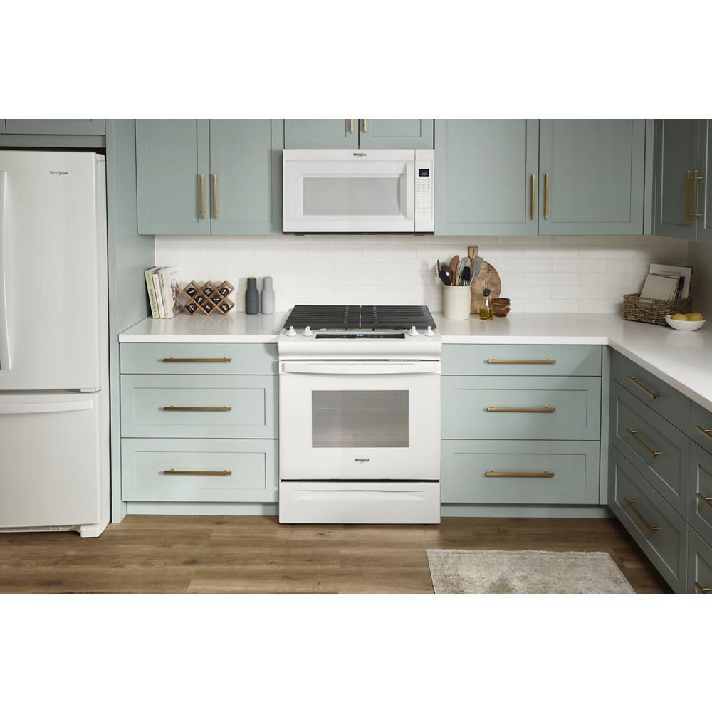 WHIRLPOOL WEG515S0LW 5.0 Cu. Ft. Whirlpool Gas Range With Frozen Bake Technology