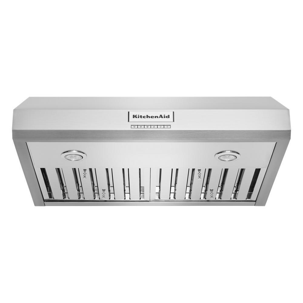 KITCHENAID KVUC600KSS 30"" 585 Cfm Motor Class Commercial-style Under-cabinet Range Hood S...