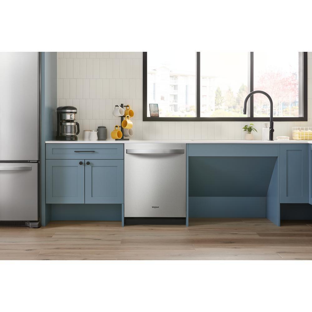 WHIRLPOOL WDT550SAPZ 44 Dba Ada Compliant Dishwasher Flush With Cabinets With 3rd Rack