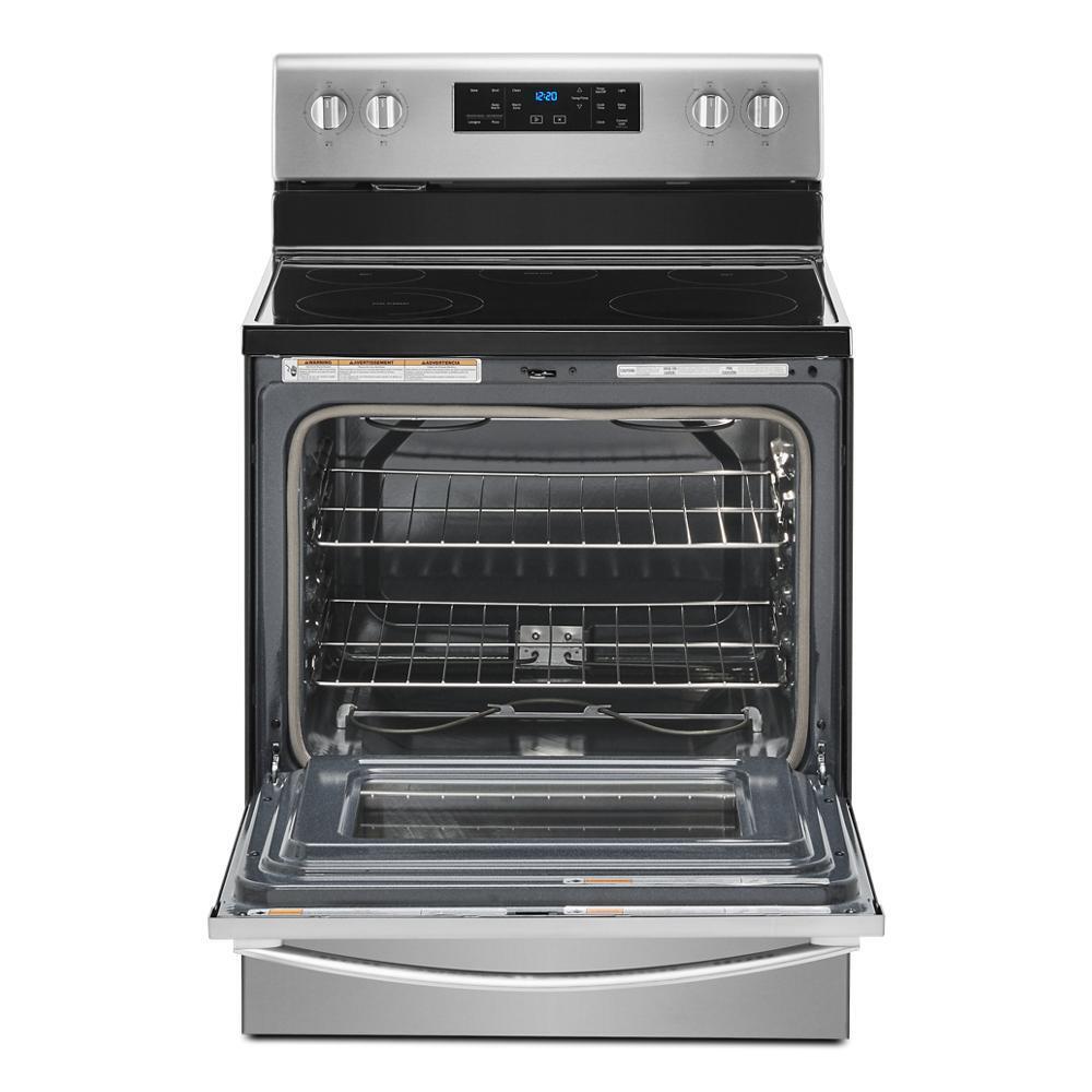 WHIRLPOOL WFE525S0JS 5.3 Cu. Ft. Whirlpool Electric Range With Frozen Bake Technology