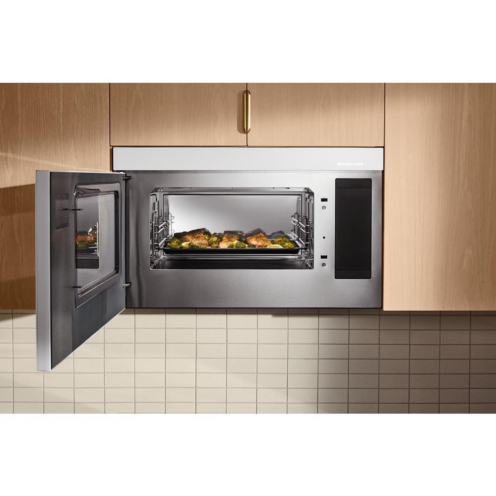 KITCHENAID KMMF530PWH Kitchenaid Multifunction Over-the-range Microwave Oven With FLUS...