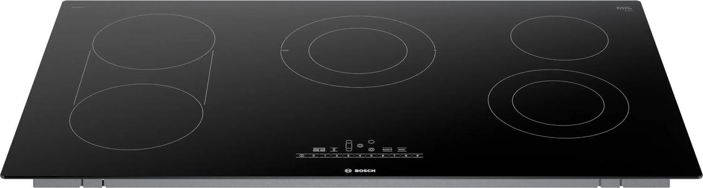 BOSCH NET8669UC 800 Series Electric Cooktop 36'' Black, Surface Mount Without FRAME...