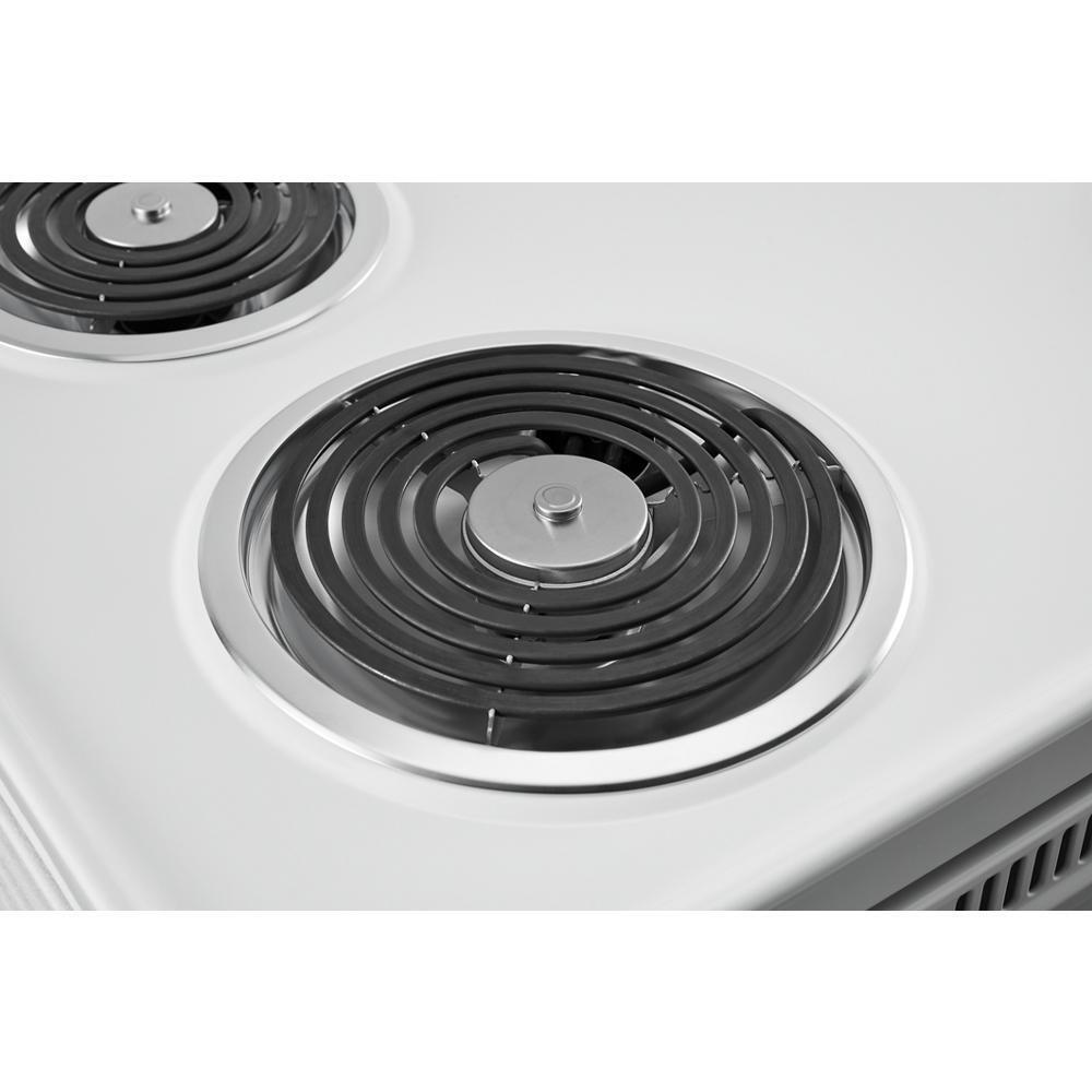 AMANA ACR4203MNW Amana 30-inch Electric Range With Easy-clean Glass Door