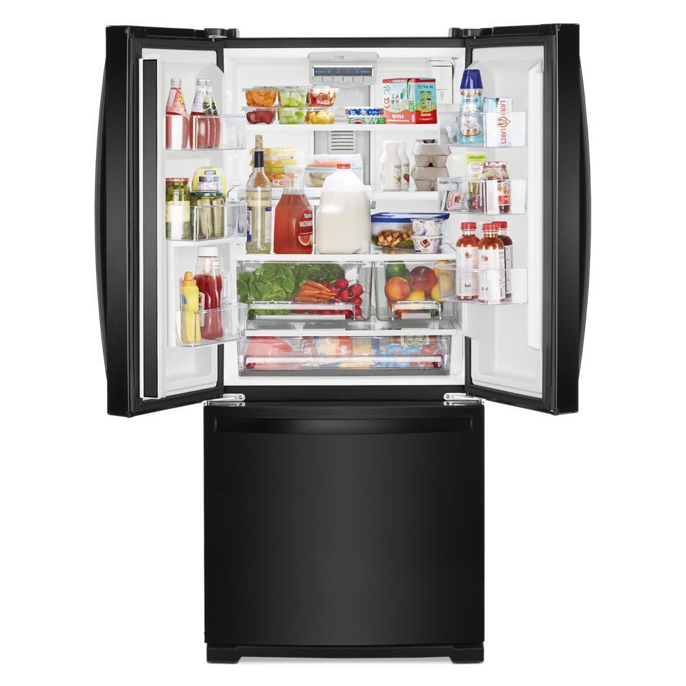 WHIRLPOOL WRF560SMHB Whirlpool 30-inch Wide French Door Refrigerator - 20 Cu. Ft.