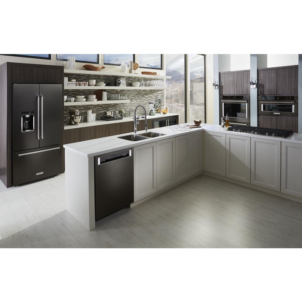KITCHENAID KRFC704FBS Kitchenaid 23.8 Cu. Ft. 36"" Counter-depth French Door Platinum I...