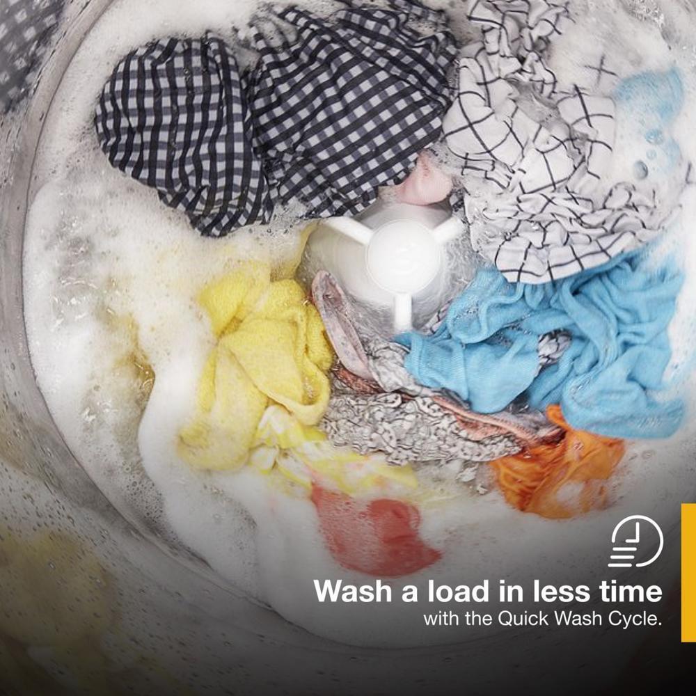 WHIRLPOOL WTW4850HW Whirlpool 3.9 Cu. Ft. Top Load Washer With Soaking Cycles, 12 CY...