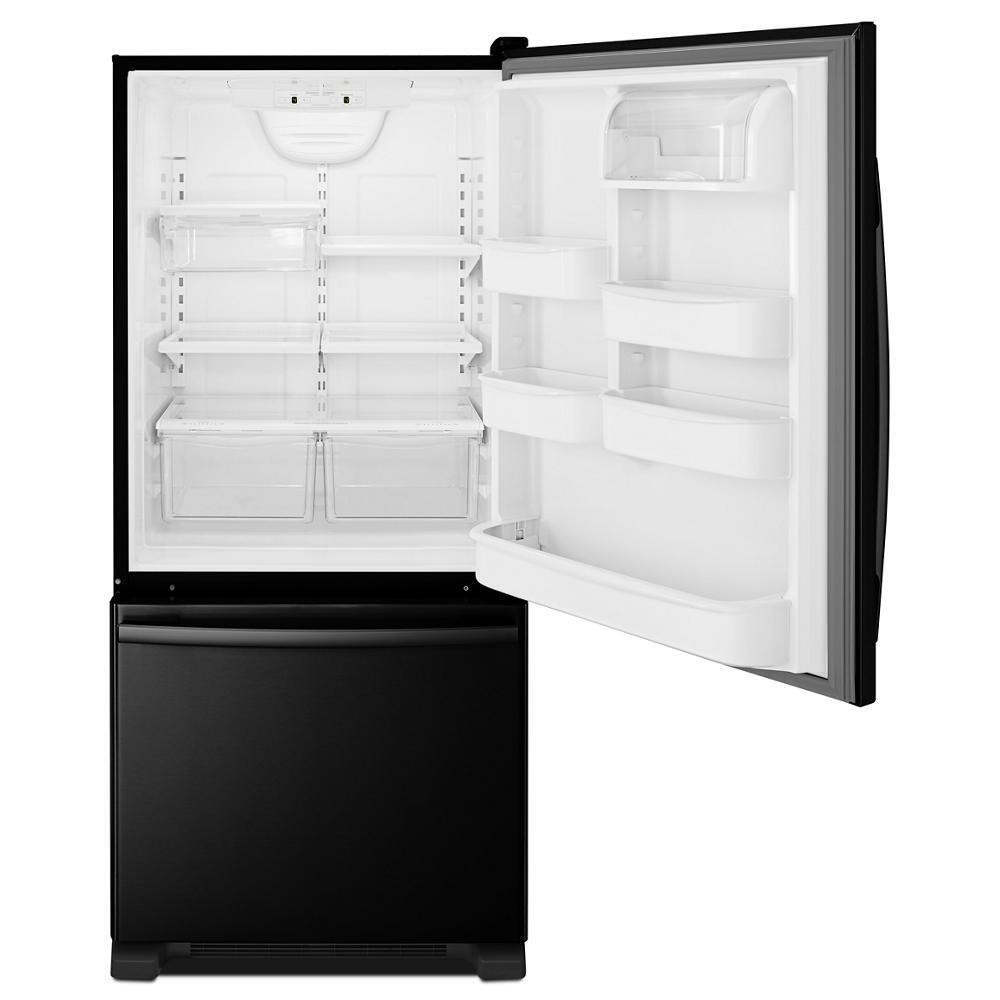 AMANA ABB1924BRB 18.5 Cu. Ft. Energy Star Qualified Bottom-freezer Refrigerator -...