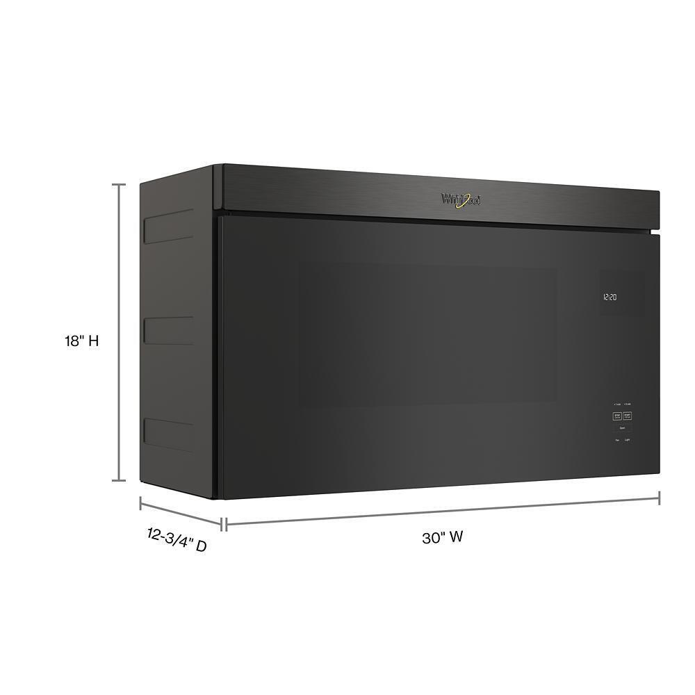 WHIRLPOOL WMMF5930PV 1.1 Cu. Ft. Flush Mount Microwave With Turntable-free Design