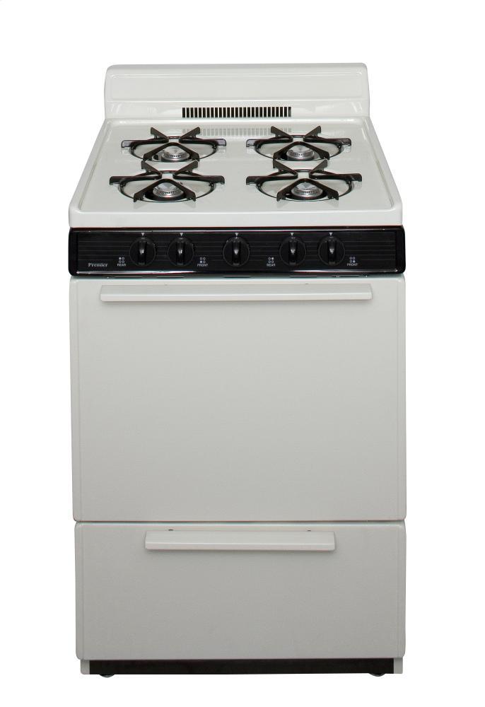 PREMIER SCK100TP Premier 24-inch Gas Range (color: Biscuit)