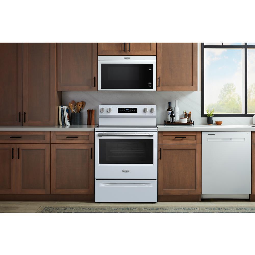 MAYTAG MFES6030RW 30-inch Wide Electric Range With No Preheat Air Fry and Air Baking ...