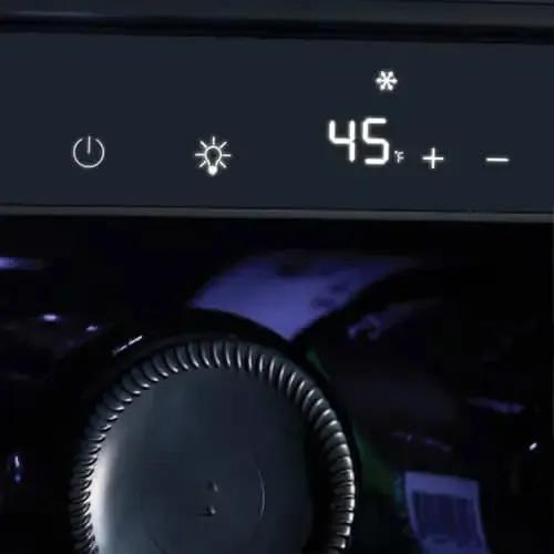 XO APPLIANCE XOU15WGBSL XO Appliance Wine Cooler 15"" Black Stainless Lh