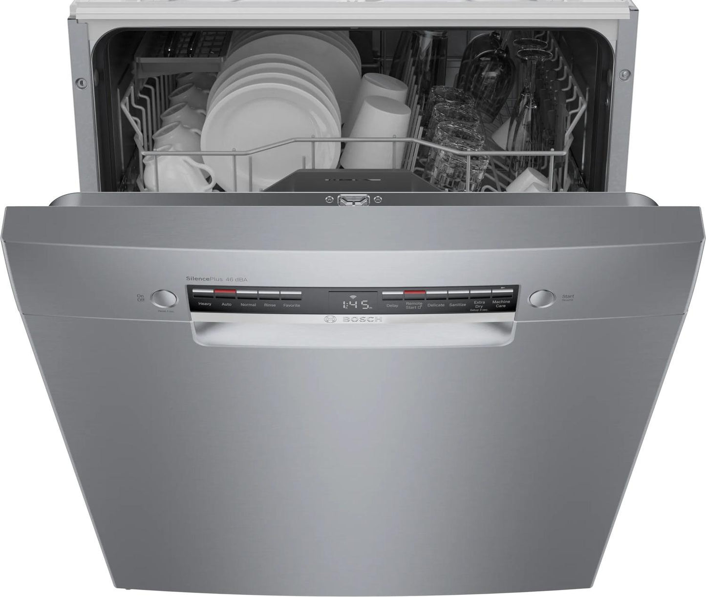 BOSCH SGE53C55UC Bosch 300 Series Dishwasher 24"" Stainless Steel